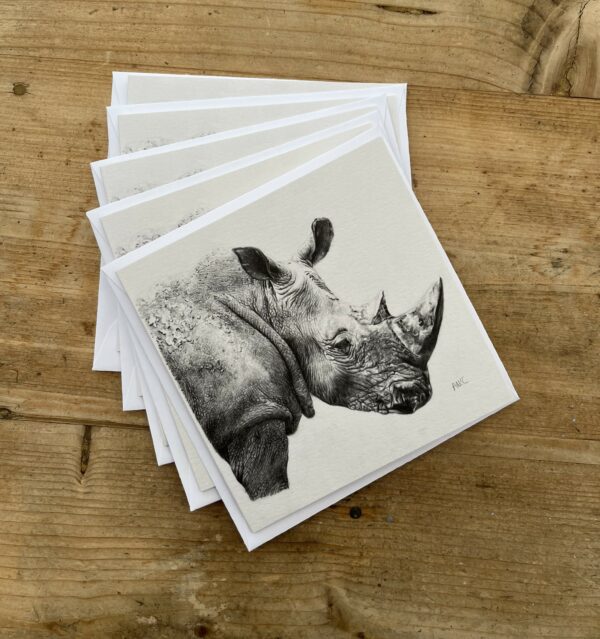 Rhino Greeting Card - Image 2